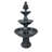 3-Tier Welcome Garden Water Fountain - 57 in - Deep Espresso