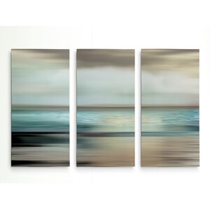 Highland Dunes Shimmering Sea On Canvas 3 Pieces Multi-Piece Image ...