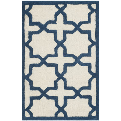Cambridge Hand Tufted Wool Geometric Rug