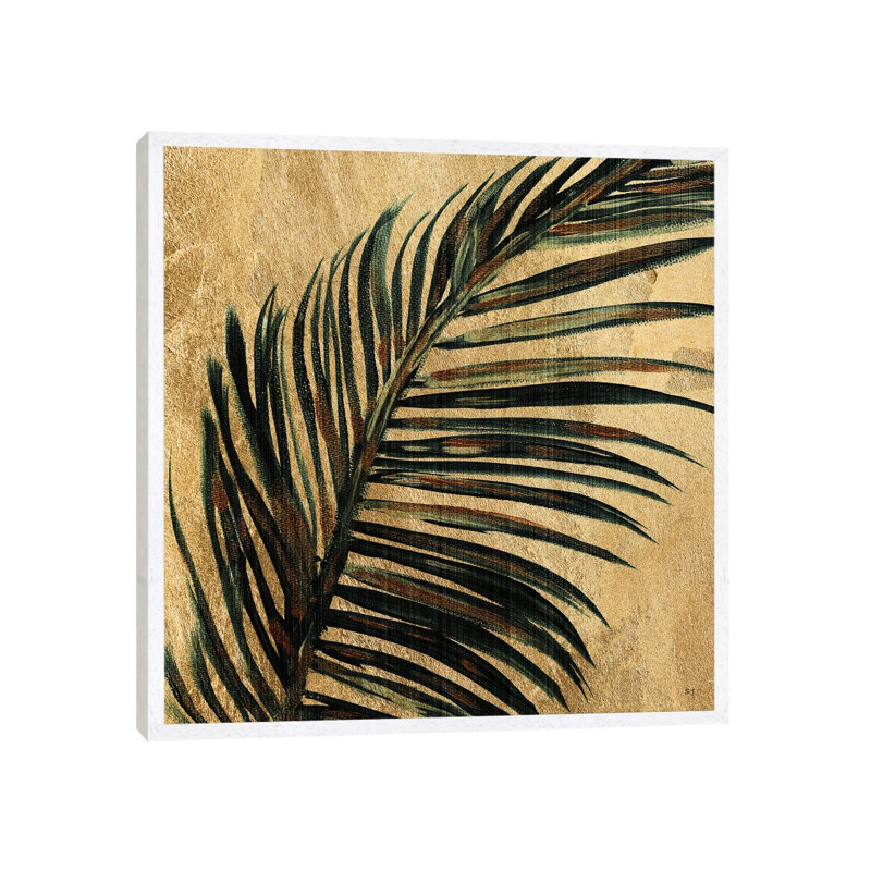 Lush Palm I by Susan Jill - Floater Frame Gallery-Wrapped Canvas Giclée on Canvas, 45.72cm H x 45.72cm W, White Floater Frame