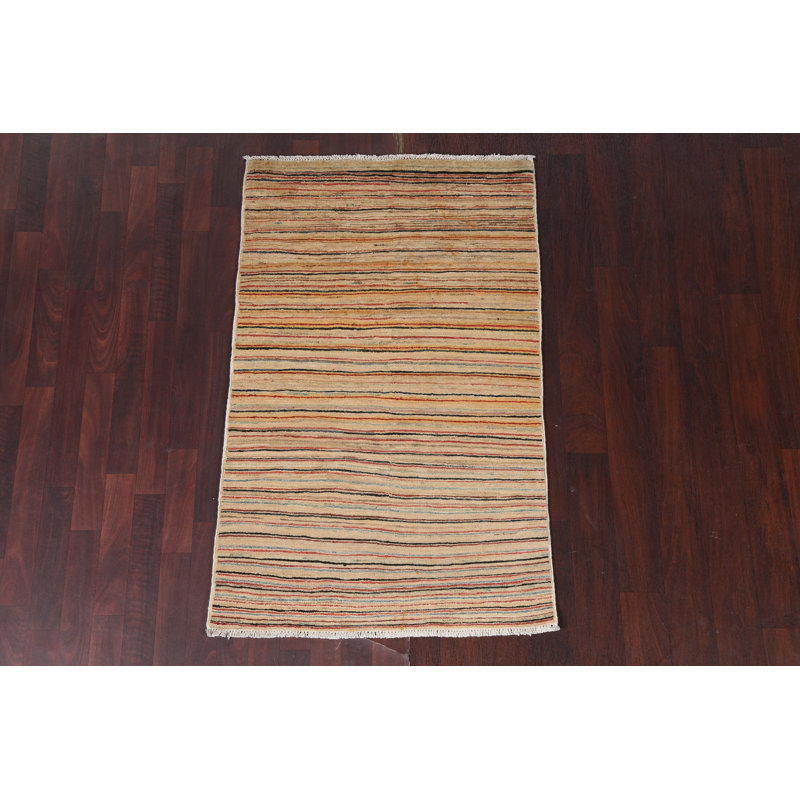 Tapis rayé Gabbeh 3 x 5