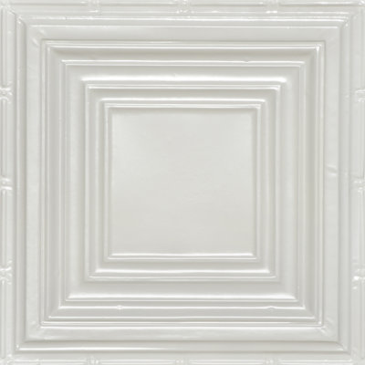 Carreau de plafond en fer-blanc clouté 2 pi. X 2 pi. Williamsburg