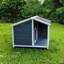 Niche pour chien en bois