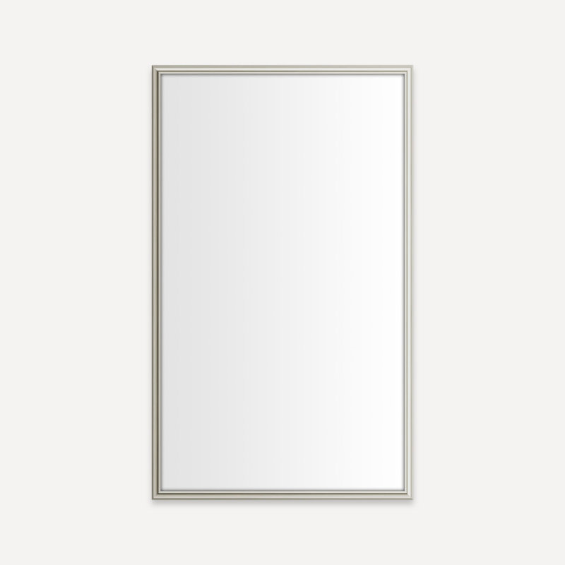Armoire Main Line, Nickel, Rosemont, H 39,44 po x l 23,38 po x P 5,31 po
