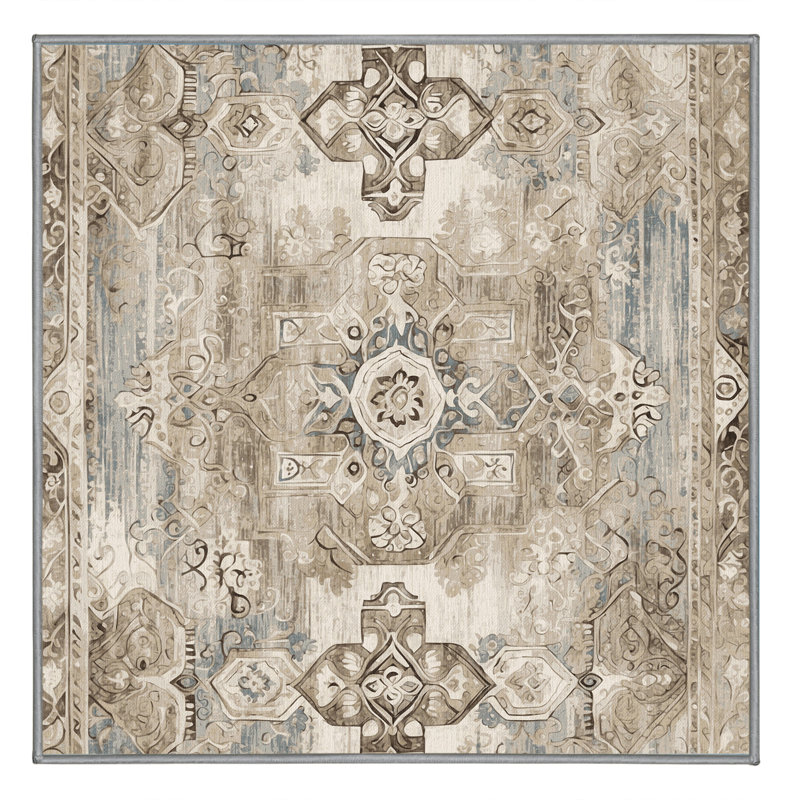 Tapis Opulent Heritage, Carré 6 pi