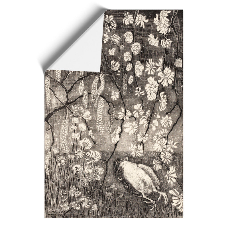 Dead Bird by Theo Van Hoytema - No Frame Painting, 59cm H x 42cm W x 0.1cm D