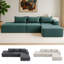 Canapé en chenille 3 pièces sans assemblage requis-1444343854-1444343852-1444343842