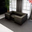 Baggs Leather Pet Bed-725466607-766188257-766188262