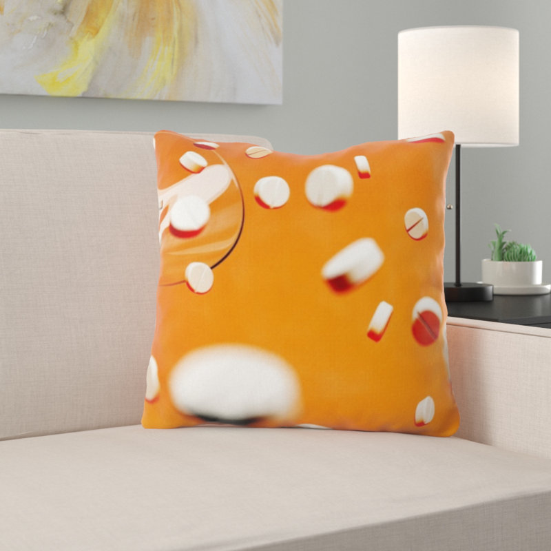 Coussin décoratif à tablettes