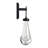 Veridian Steel LED Armed Sconce-2140385151