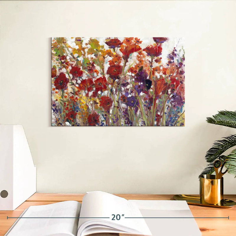 Harnek variété de fleurs I, H 8 po x l 12 po