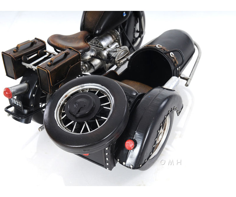 Modèle de motocyclette rétro