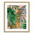 Toile avec cadre en bois beige sélectionné