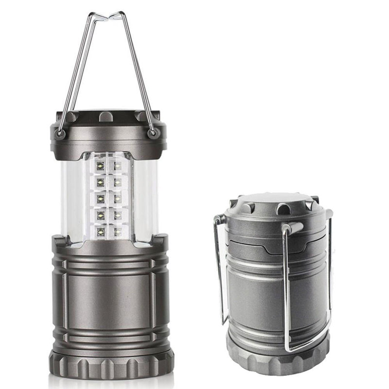 5 " Solar Powered Integrated LED Camping Lantern