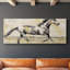 Golden Stallion I - Toile tendue avec châssis - Prêt à accrocher-1566542404
