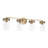 4 - Light Dimmable Vanity Light-530944091
