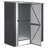 vidaXL Garden Shed Anthracite 71.1"x38.2"x82.5" Galvanized Steel-113007972