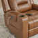 Genuine Leather Dual Motor Lay Flat Power Recliner With Power Headrest