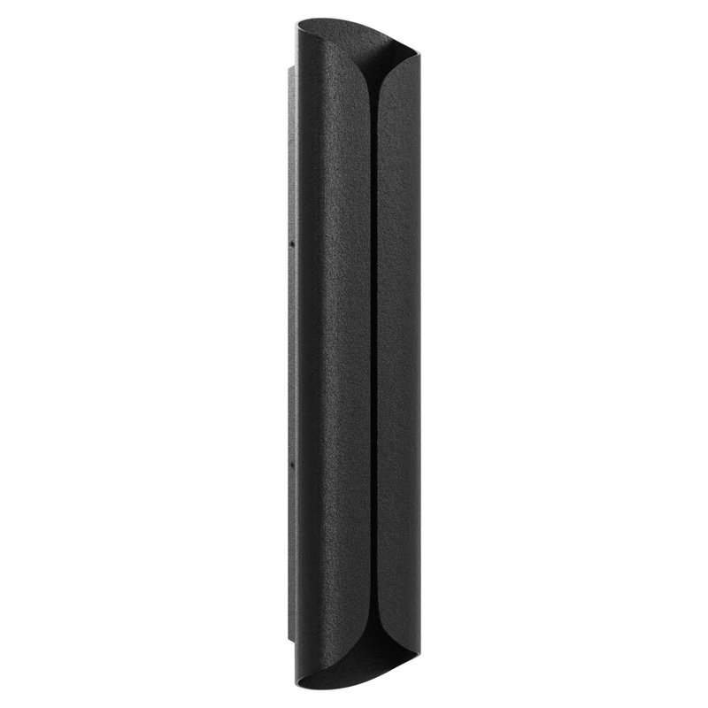 Avenue Outdoor Black Wall Sconce, 30" H x 6" W x 3" D
