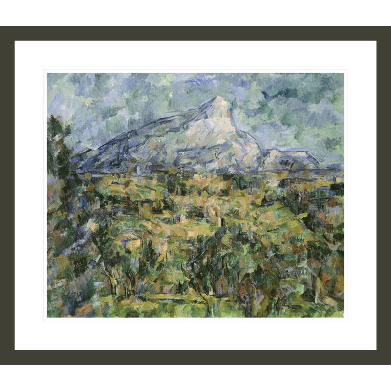 Mont Sainte-Victoire par Paul Cézanne, H 23,5 po x l 27,13 po
