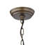 Luminaire suspendu en forme de goutte à 1 lumière Corbally