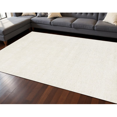 7' X 10' Cream Area Rug