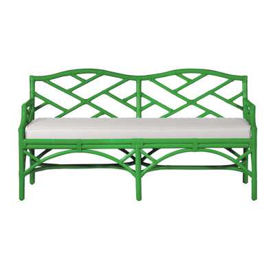 Chippendale Upholstered Bench