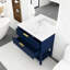Meuble-lavabo simple 35,9 po avec plateau en résine Tarran-1013522108-1013522109