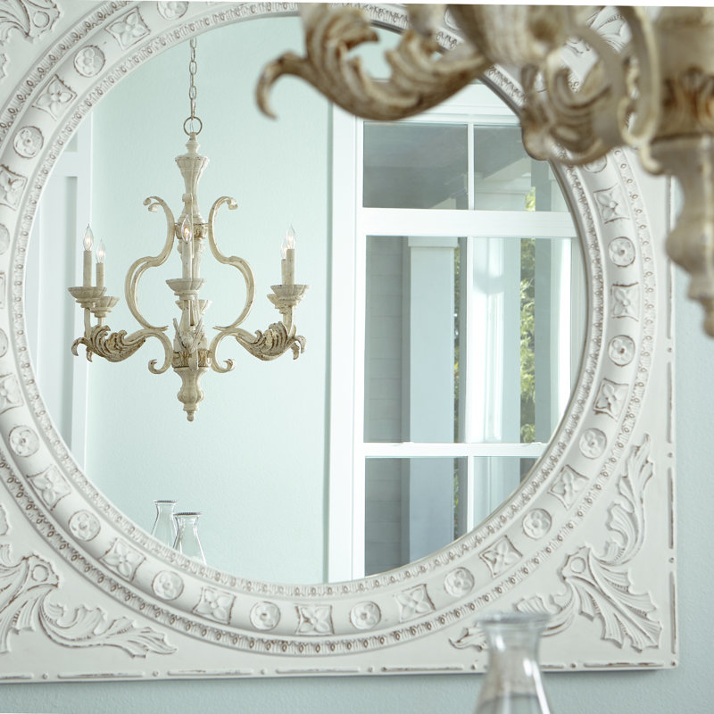 Lustre classique / traditionnel à 6 lumières de style bougie Pederson