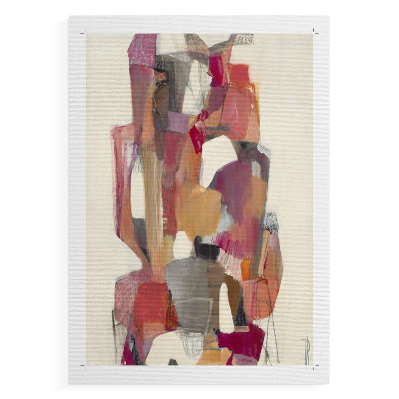 Totem au lever du soleil - Impression sur toile seulement - NON-CADRE, H 18 po x l 12 po