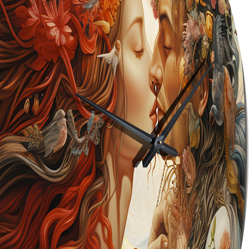 Horloge murale Divine Couple, Très grand