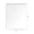 Minoo Metal Rectangle Wall Mirror