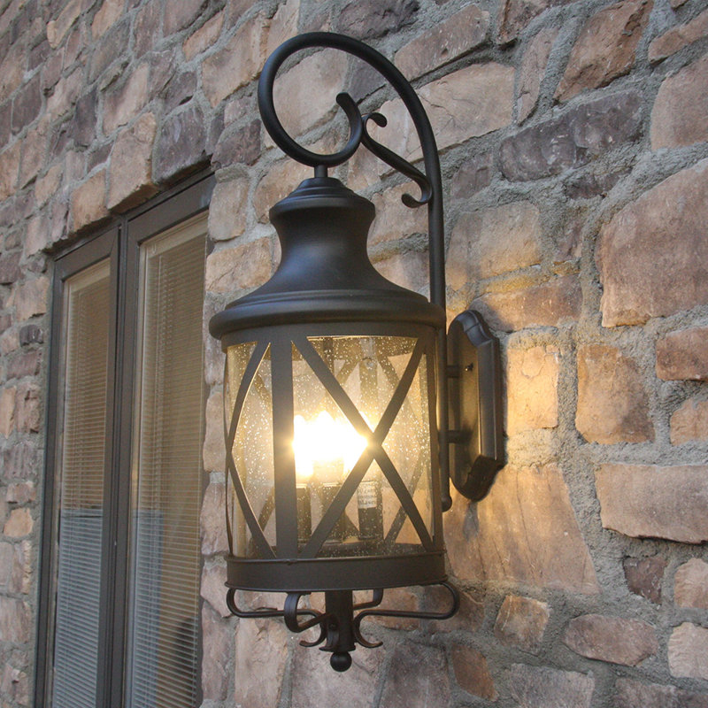 Lanterne murale d’extérieur 4 lumières Luqi
