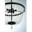 Lustre classique / traditionnel en acier à 5 lumières à intensité variable Emilia