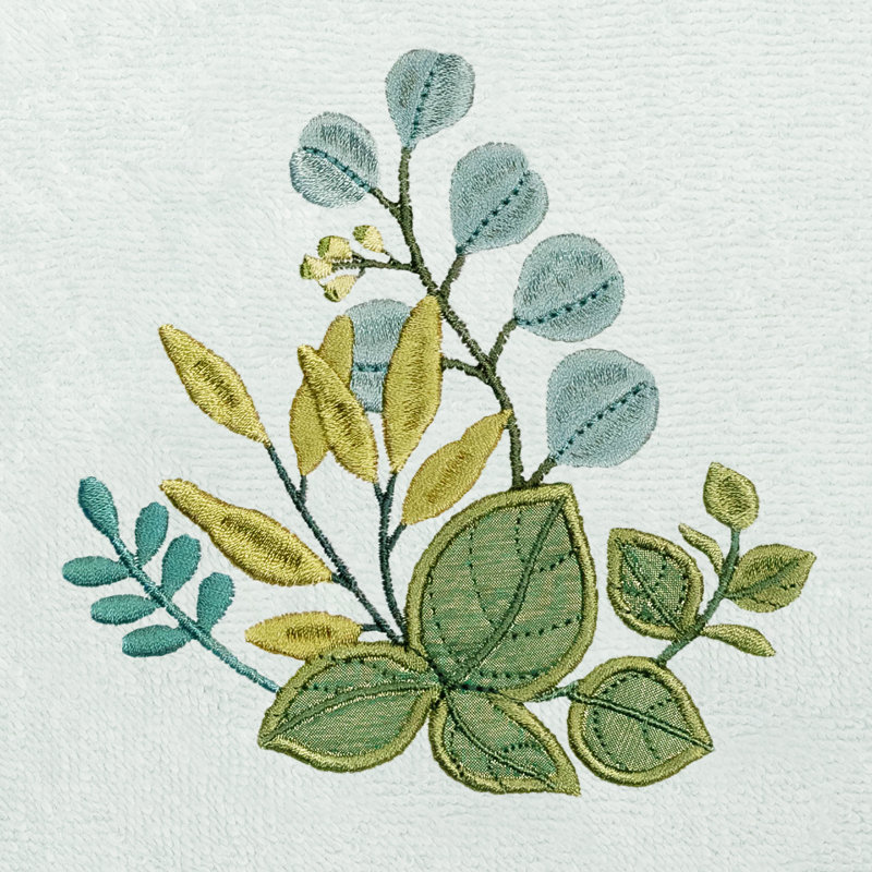  Botanica Turkish Cotton Hand Towel, Aqua