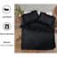 Jimi Microfiber Solid Colour Duvet Cover with Pillowcases Included-1755665419-1755665420