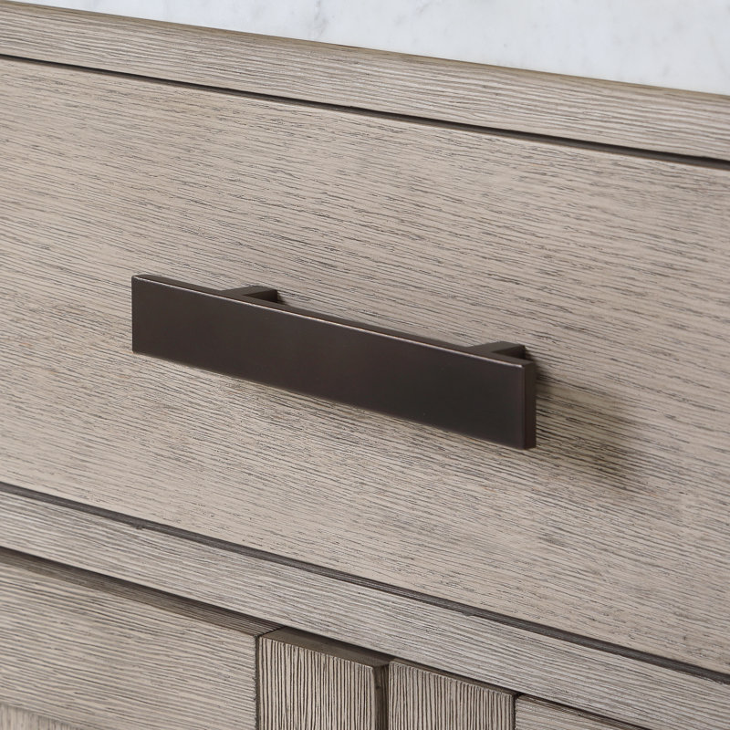 Ashanda 72'' W Single Vanity, Gray Oak