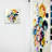 Hexagon And Circular Abstract II - Modern Curtain - Velvet Room Darkening - 1 panel-107592208