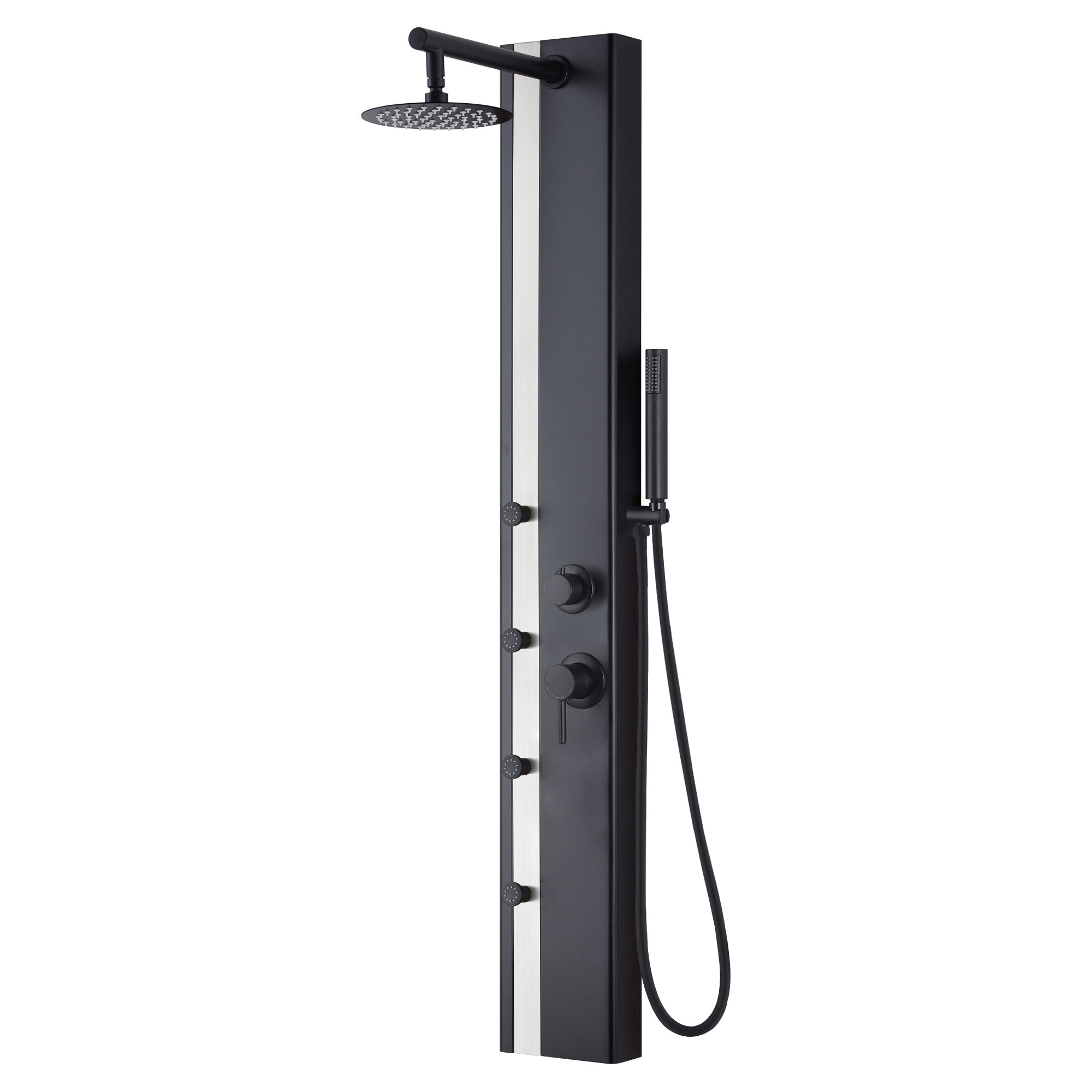 Pulse Shower Spas PULSE Showerspas Eclipse 57" Shower Panel With ...