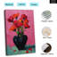 Art mural floral Topbout Impasto-129170444