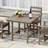 36" Square Patio Dining Table-1338172092