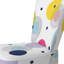 Chaise d'appoint rembourrée multicolore