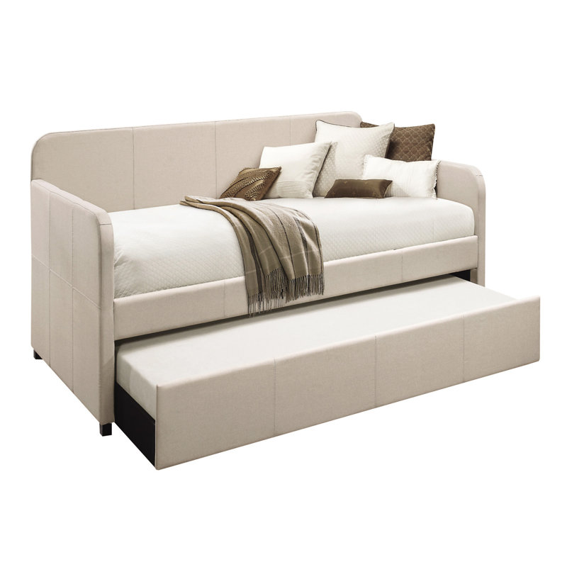 Fog  Upholstered Daybed With Trundle