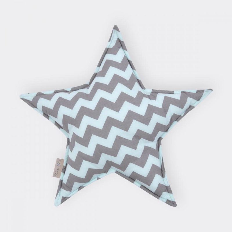Chevron Novelty Cushion, Mint