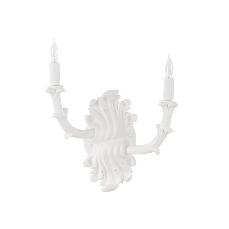 Roche Composite Candle Wall Light