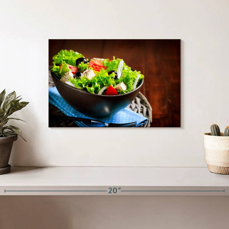 Salade grecque, 8" H x 12" W