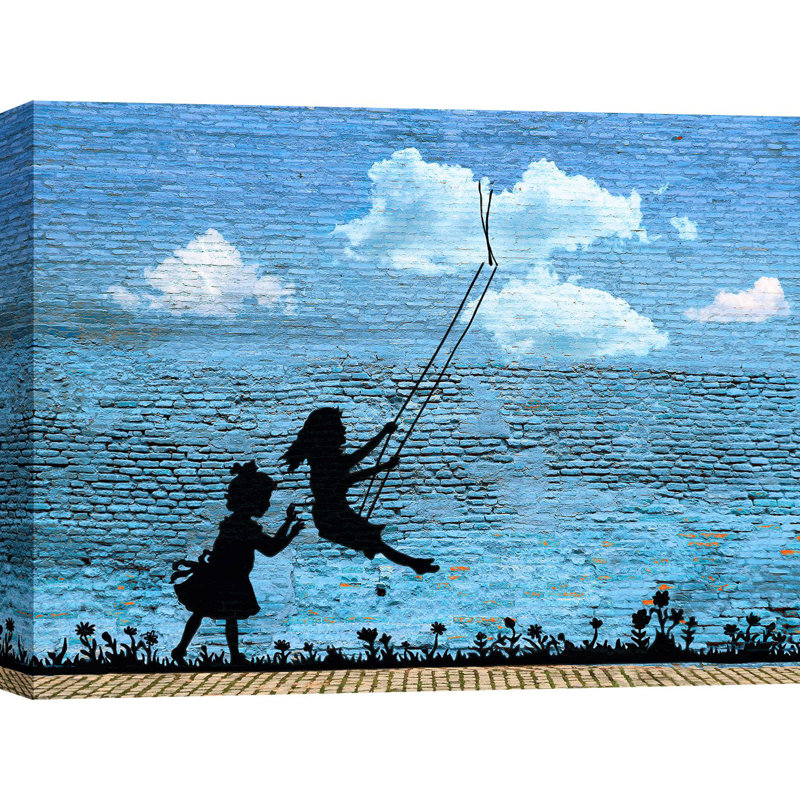 Play Free by Masterfunk Collective - Wrapped Canvas Art Prints, 60cm H x 80cm W x 4cm D