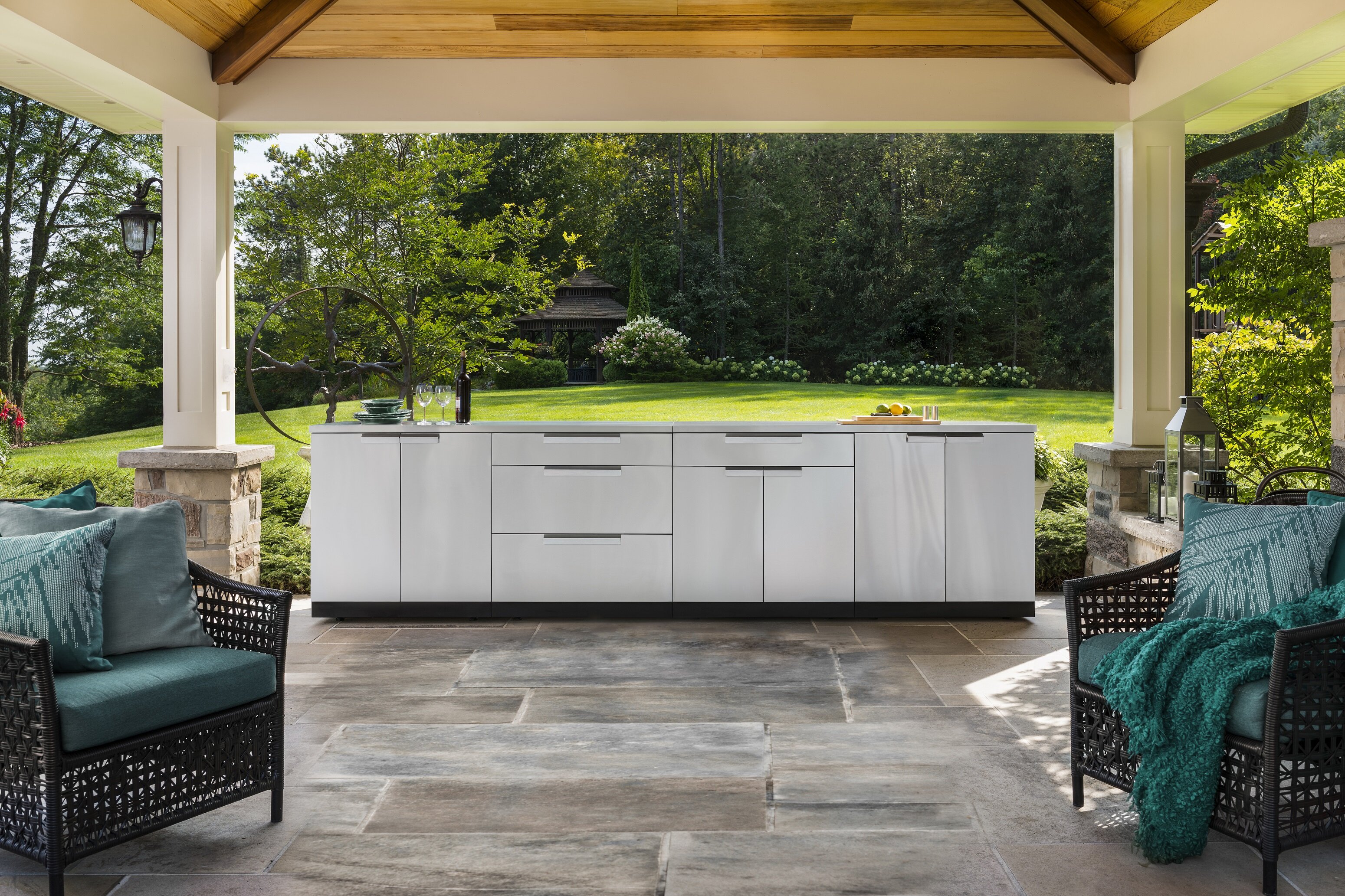Portable Outdoor Kitchen Design For Greenwich Country Club