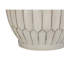 Lighting, 24 po, lampe de table, résine crème, abat-jour ivoire / crème, transitionnel