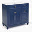 Meuble-lavabo avec lavabo, meuble-lavabo à structure en bois avec tiroirs à fermeture en douceur-741950344